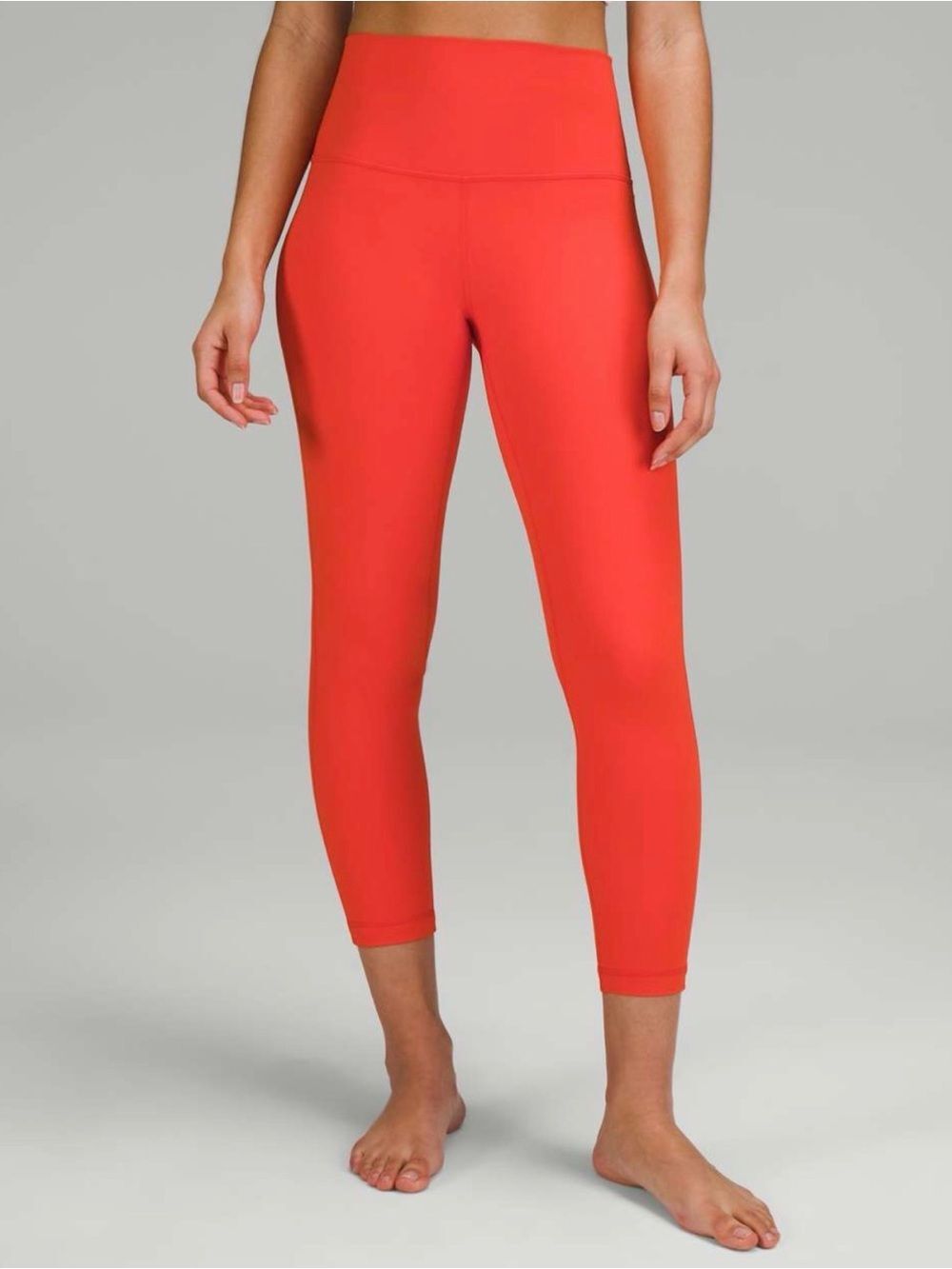 Lululemon Align High-Rise Pant Leggings 25", Sz 4, Solar Orange
